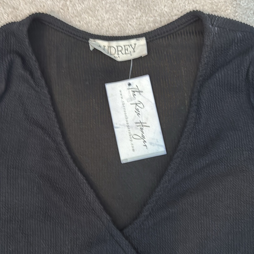 NWT Audrey L ballet cross front bodysuit - Picture 3 of 5